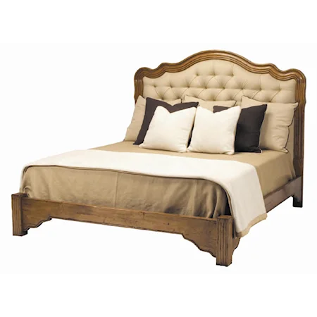 Bellaire Tufted Bed with Footrail